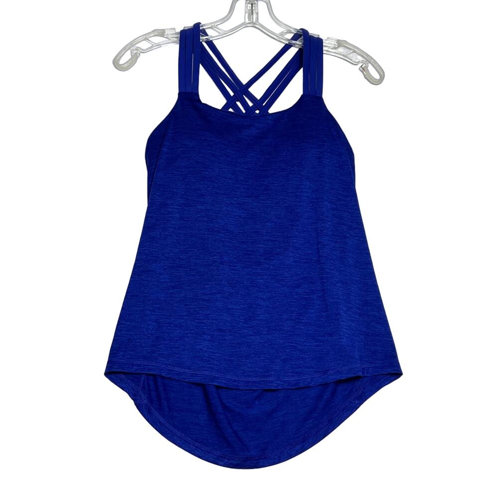 prAna Waterfall Yoga Tank Top Purple Womens XS